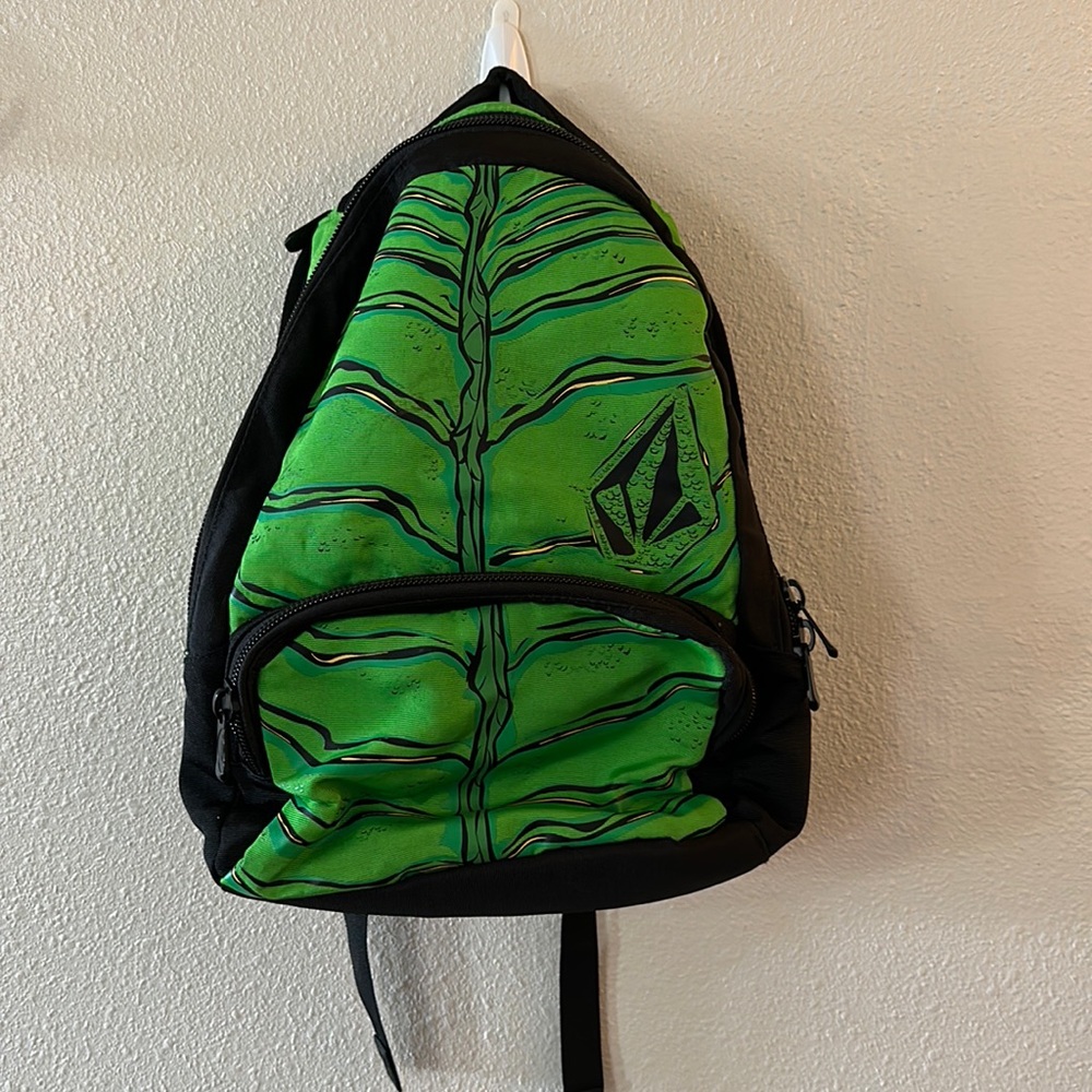Volcom backpack with hoodie